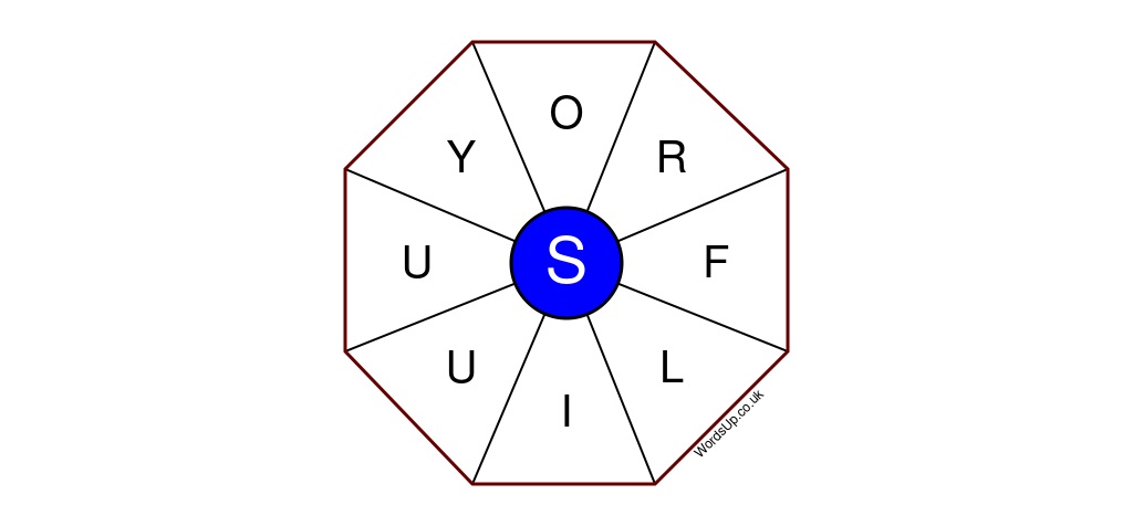 Word Wheel Puzzle #441