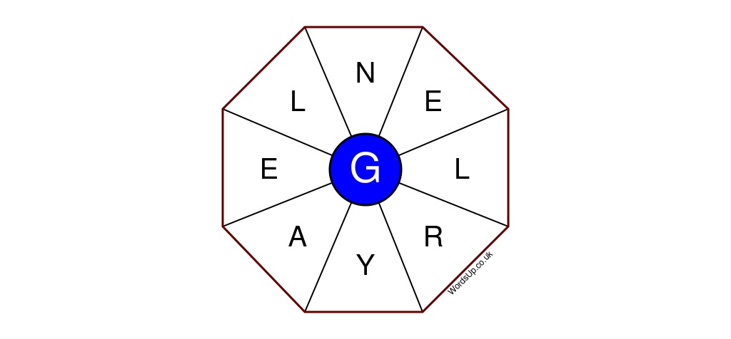 Word Wheel Puzzle #442