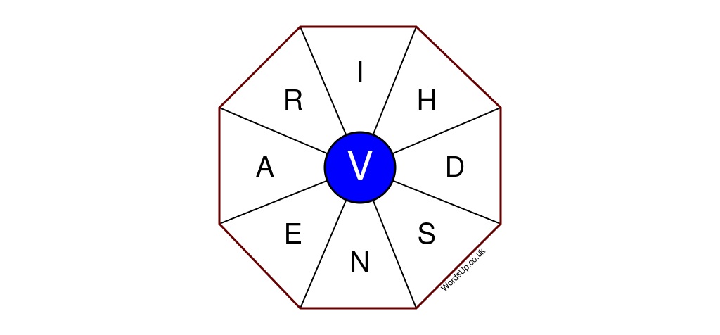 Word Wheel Puzzle #448