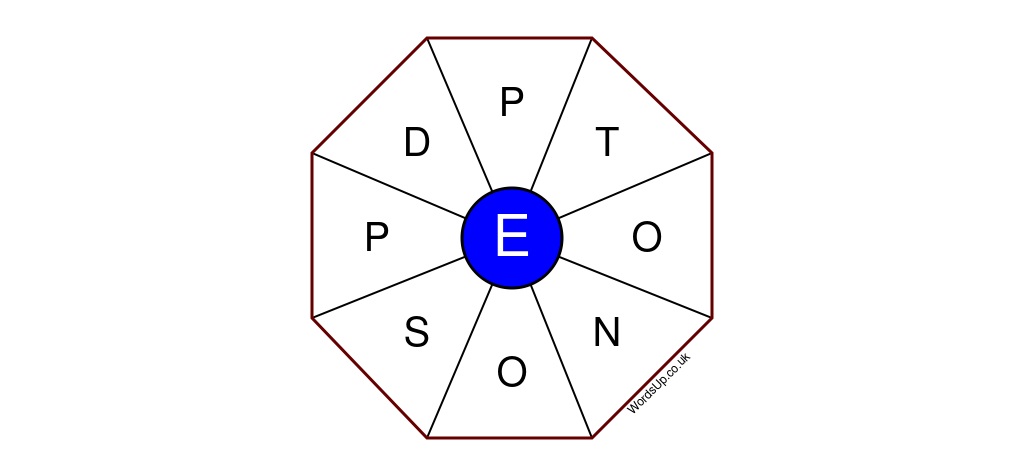 Word Wheel Puzzle #449