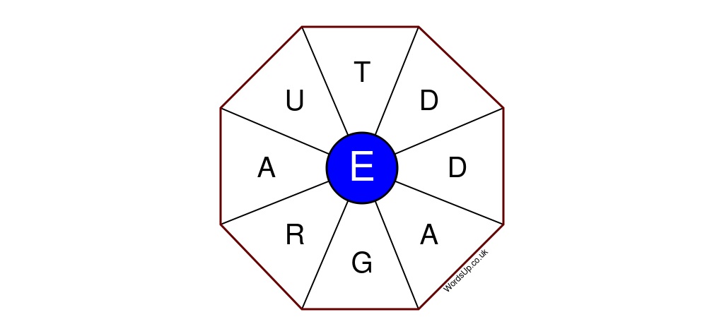 Word Wheel Puzzle #452