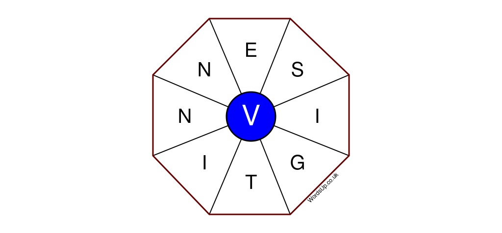 Word Wheel Puzzle #453