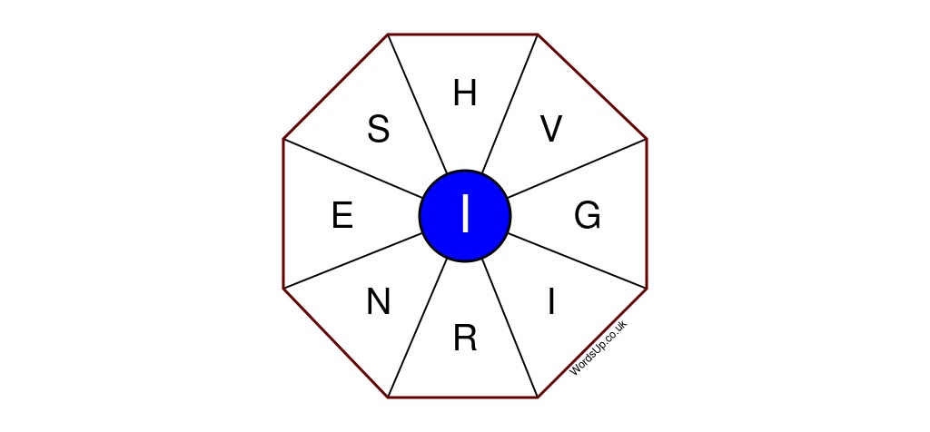 Word Wheel Puzzle #463