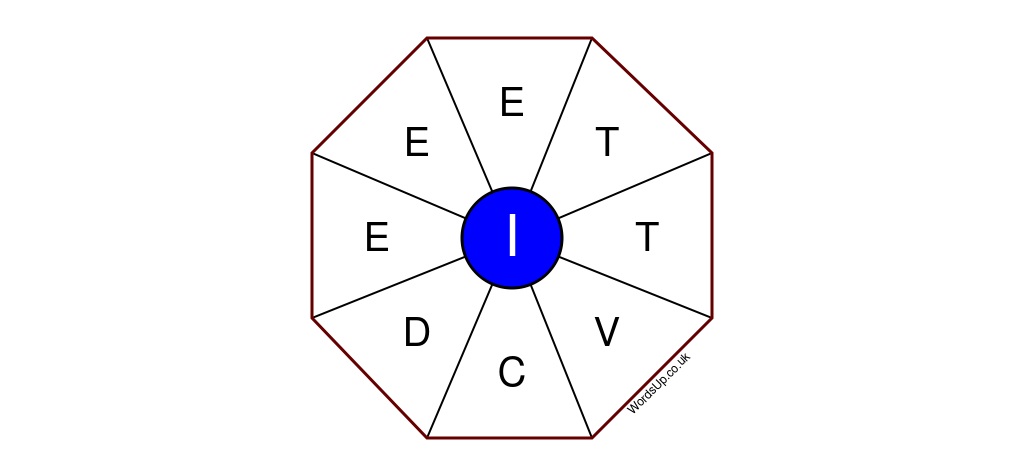 Word Wheel Puzzle #465