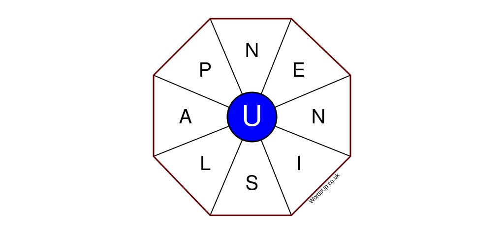 Word Wheel Puzzle #468