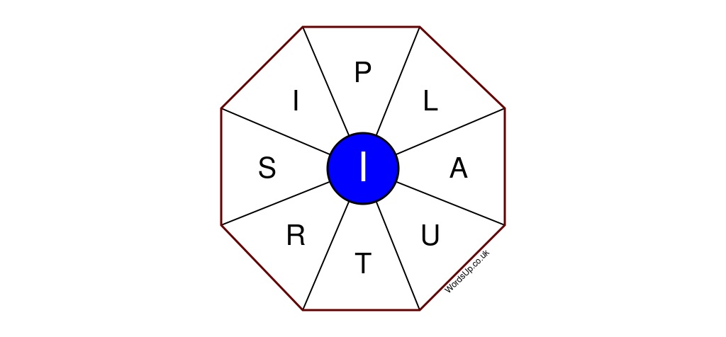 Word Wheel Puzzle #469