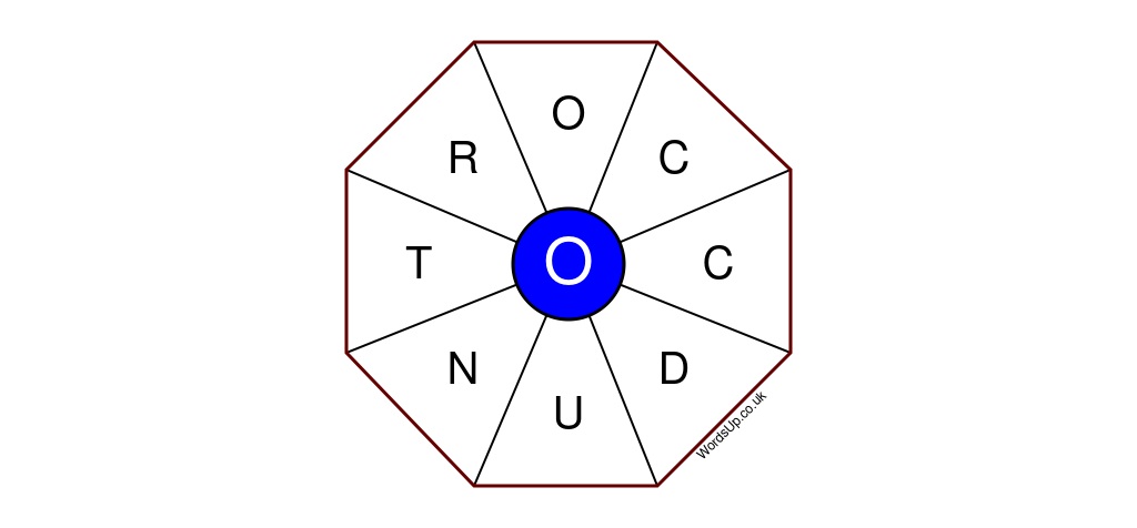 Word Wheel Puzzle #471