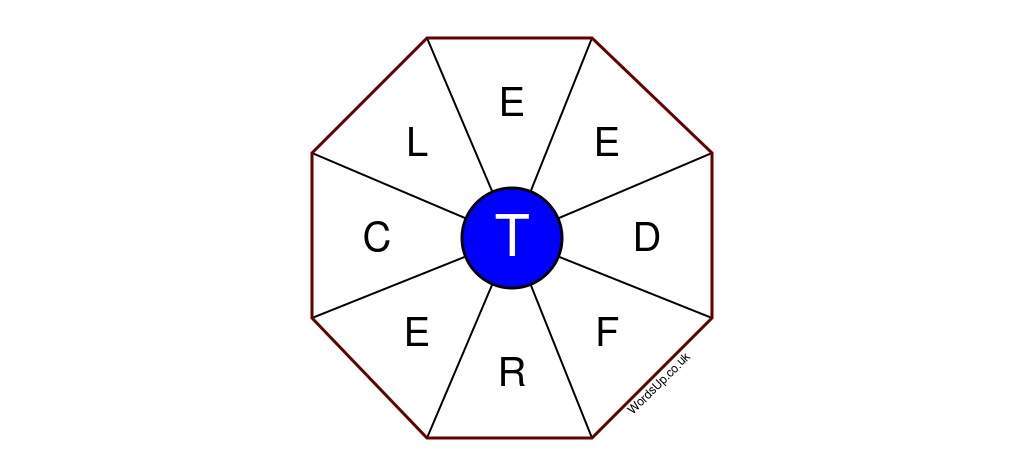 Word Wheel Puzzle #473