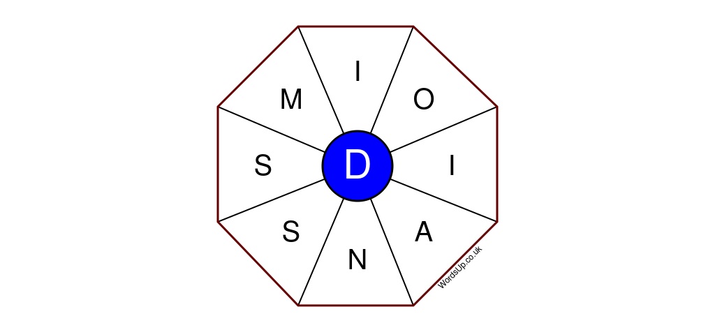 Word Wheel Puzzle #476