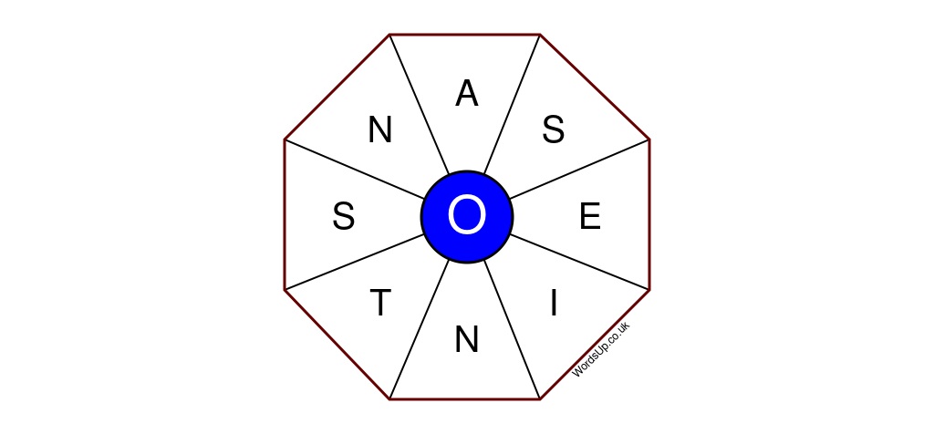 Word Wheel Puzzle #478