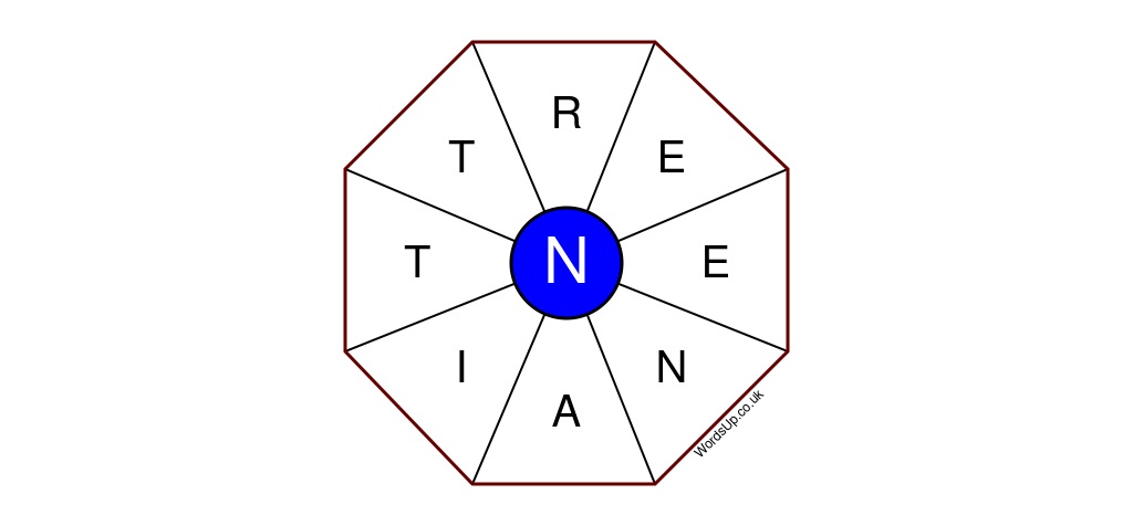 Word Wheel Puzzle #482