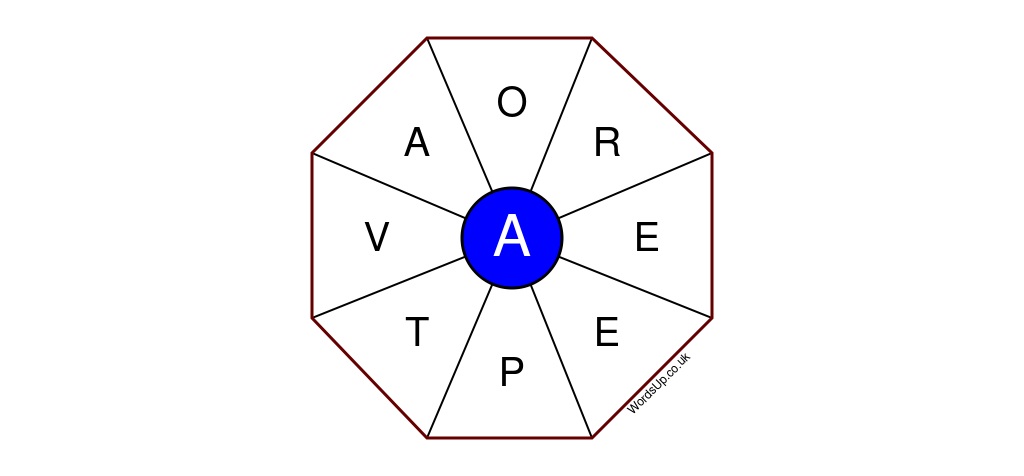 Word Wheel Puzzle #483