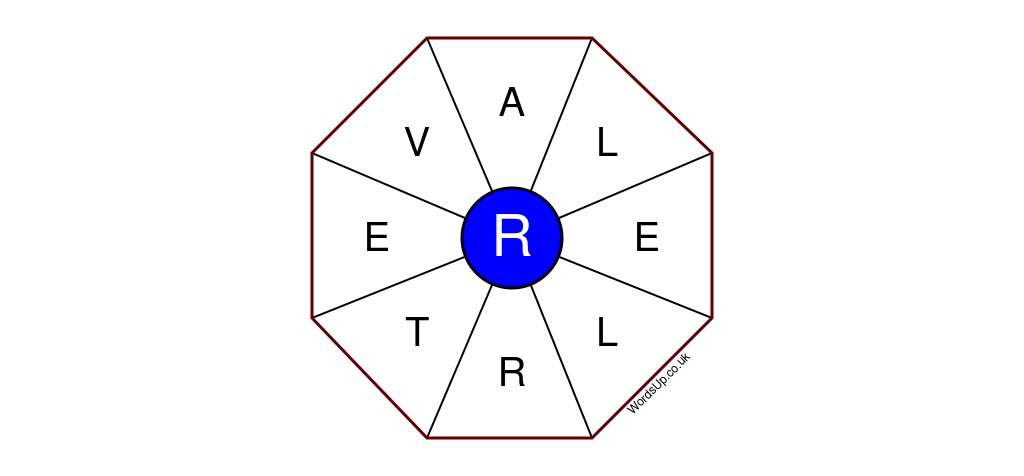 Word Wheel Puzzle #489