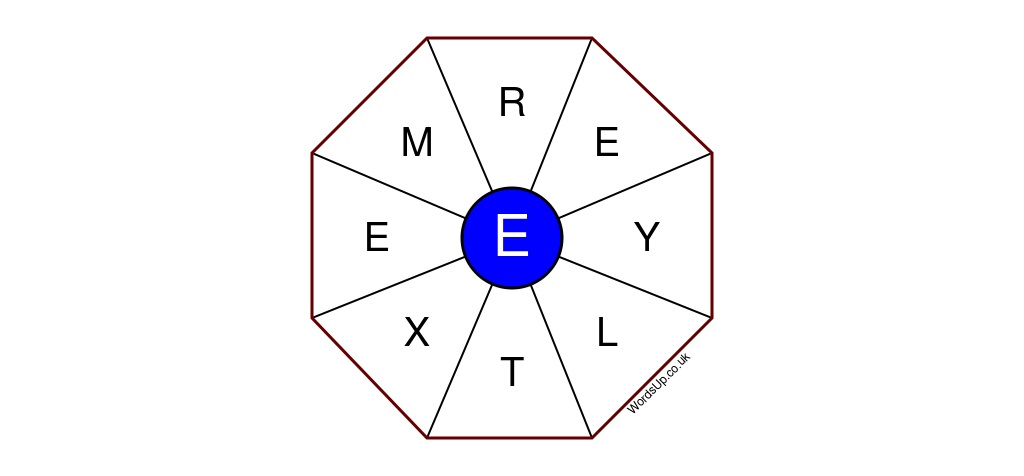 Word Wheel Puzzle #490