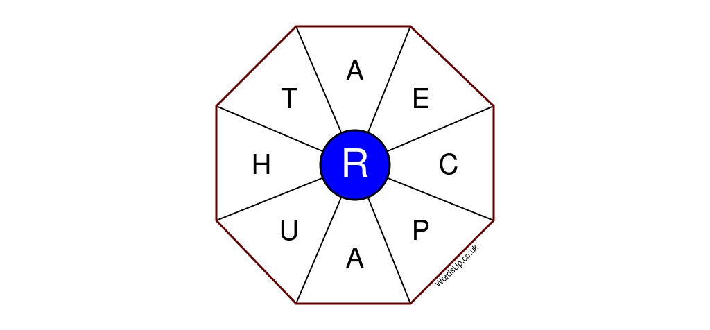 Word Wheel Puzzle #496