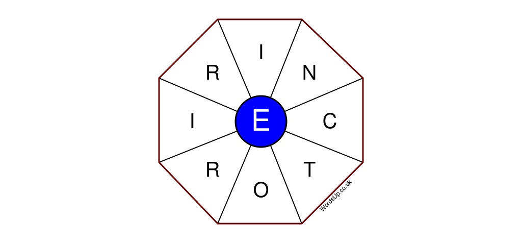 Word Wheel Puzzle #497