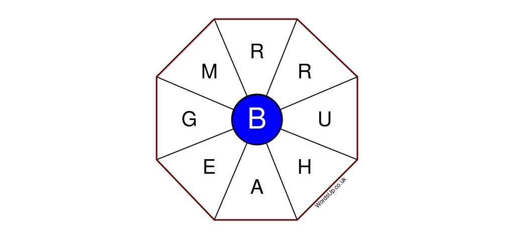 Word Wheel Puzzle #499