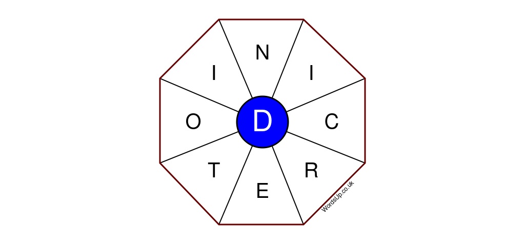 Word Wheel Puzzle #502